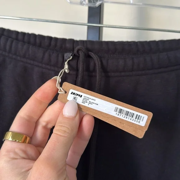 SKIMS cotton fleece jogger size small - Picture 2 of 3